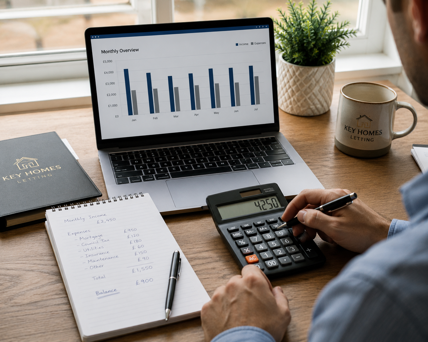 Reviewing local rental market data to price a property